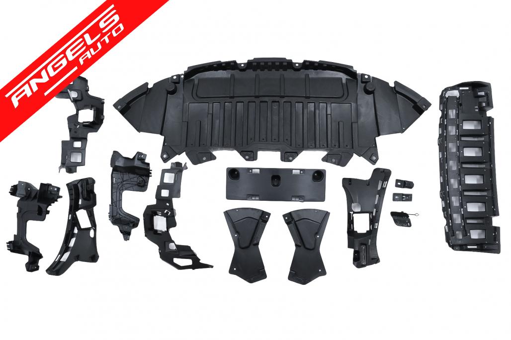 Pachet Kit compatibil cu Mercedes E-Class W213 (2016-2019) E63 Design Shadow Black - imagine 8