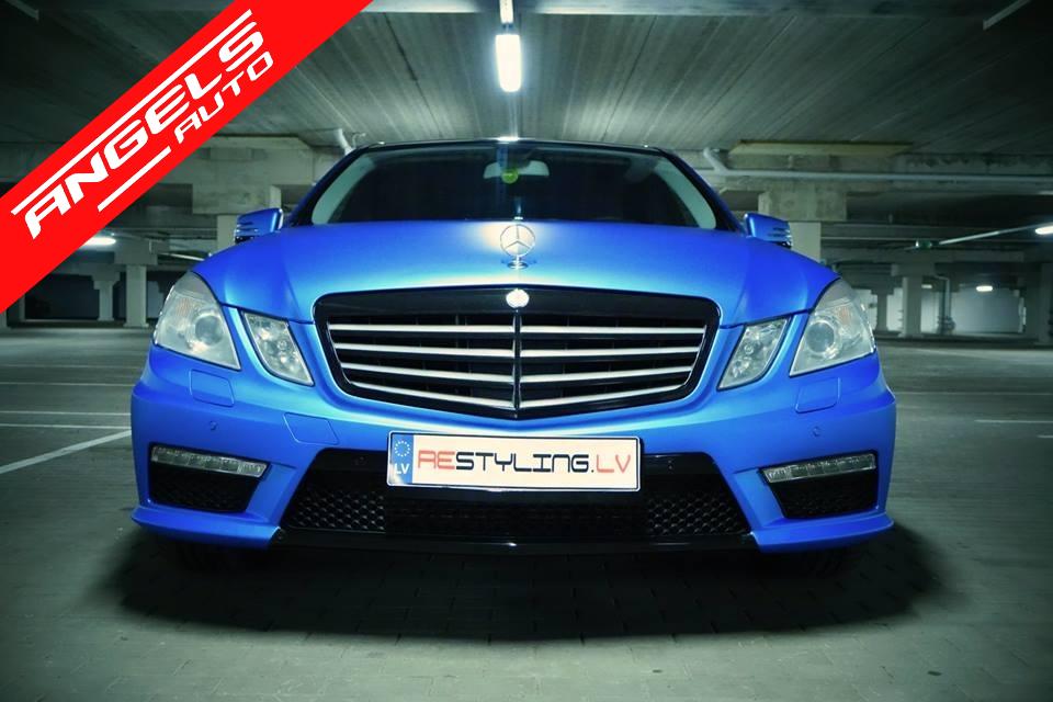Kit Exterior compatibil cu Mercedes E-Class W212 (2009-2013) E63 Design - imagine 6