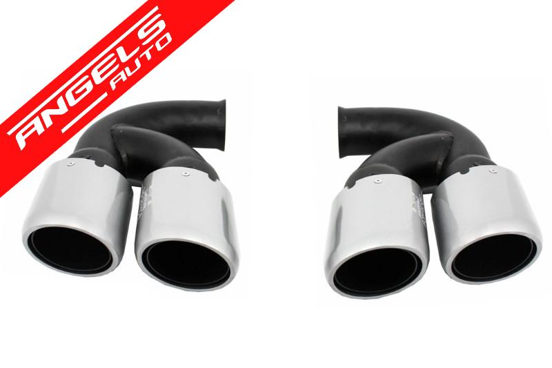 Ornamente Evacuare compatibile cu Porsche Cayenne 92A Petrol 2010-2014 GTS Design