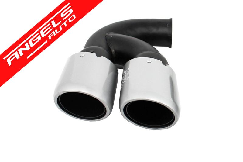 Ornamente Evacuare compatibile cu Porsche Cayenne 92A Petrol 2010-2014 GTS Design - imagine 2