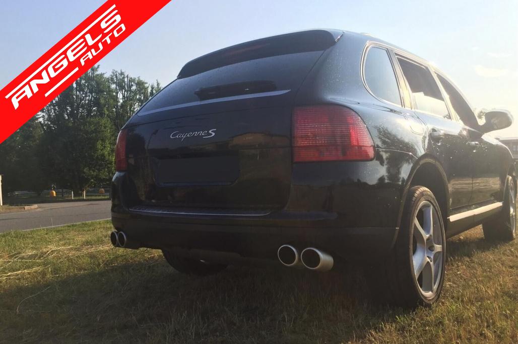 Ornamente Evacuare compatibile cu Porsche Cayenne 92A Petrol 2010-2014 GTS Design - imagine 5