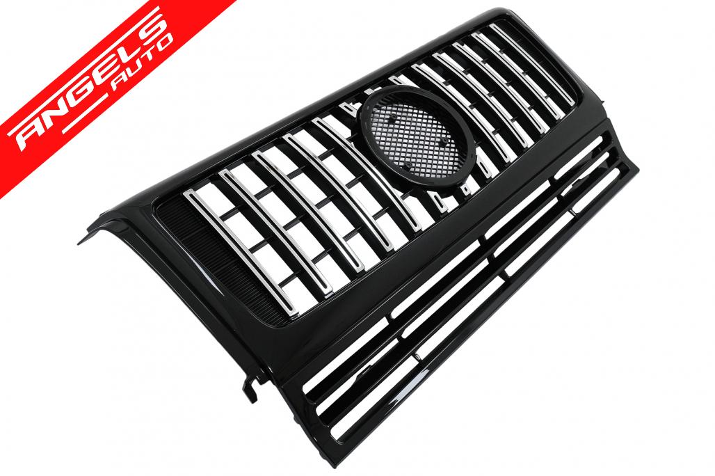 Grila compatibila cu Mercedes G-Class W463 2002-2017 G63 GT-R Panamericana Design - imagine 2