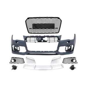 Bara Fata cu Grila Centrala compatibila cu Audi A7 4G (2010-2014) RS7 Design