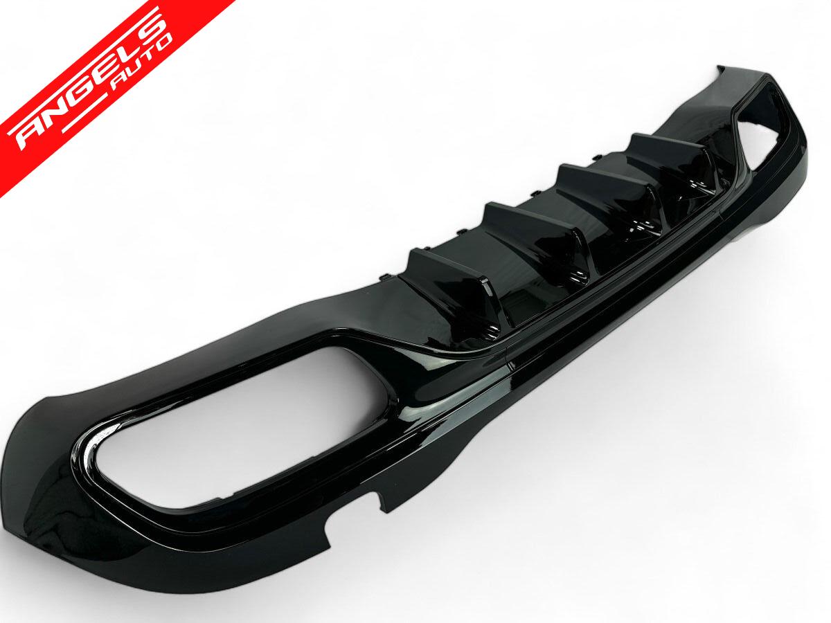 Difuzor Bara Spate compatibil cu Mercedes C Class W206 2021+ C63 Design Crom - imagine 3