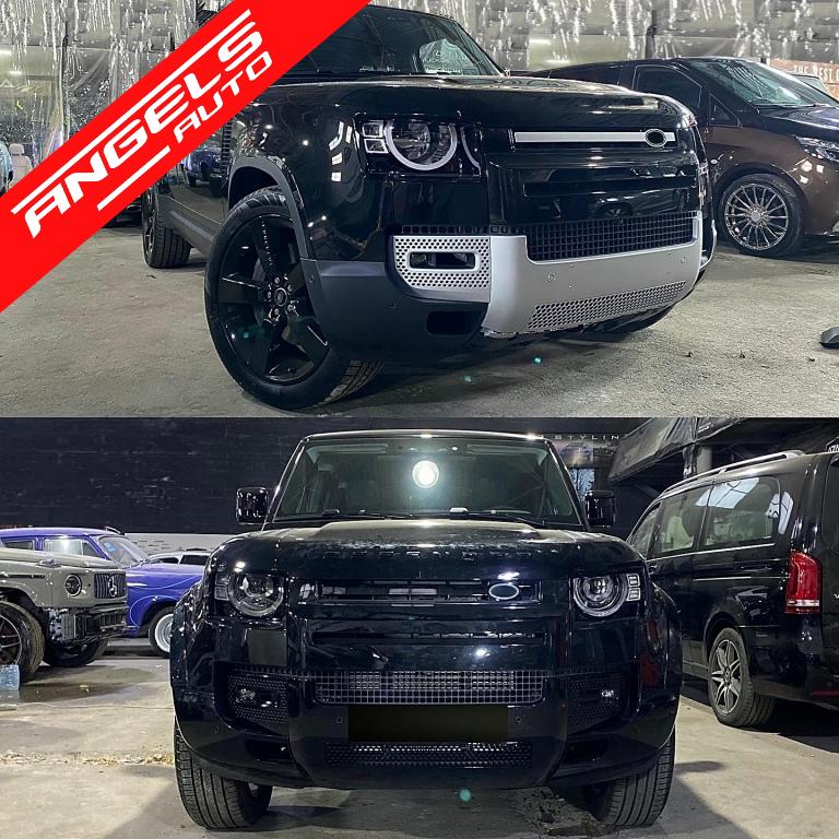 Pachet compatibil cu Land Rover Defender SUV L663 (2019-) Negru Lucios - imagine 7