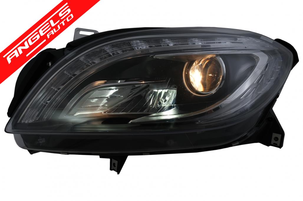 Faruri LED compatibile cu Mercedes M-Class W166 (2012-2015) Negru - imagine 2
