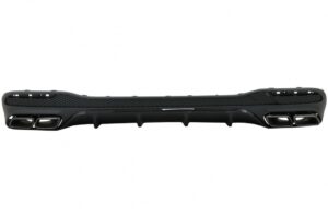 Difuzor Bara Spate compatibil cu Mercedes GLE W166 Facelift 2015-2019 GLE 63 Black