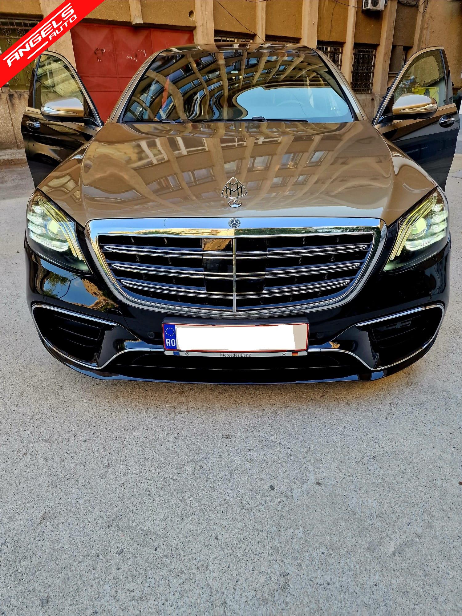 Bara Fata compatibila cu Mercedes S-Class W222 Facelift (2017-2020) S63 Design - imagine 8