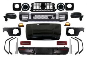 Kit de Conversie 2018+ compatibil cu Mercedes G-Class W463 (2008-2017) G63 Design