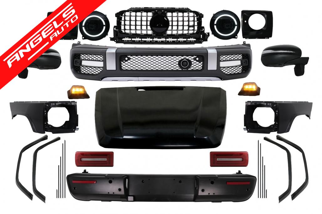 Kit de Conversie 2018+ compatibil cu Mercedes G-Class W463 (2008-2017) G63 Design