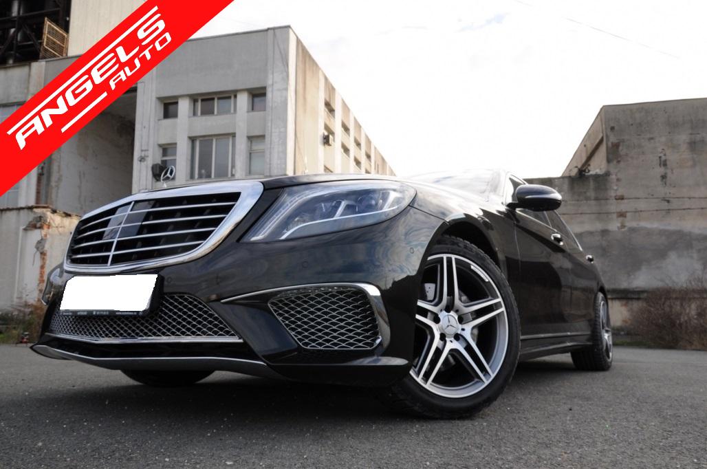 Pachet Exterior compatibil cu Mercedes S-Class W222 (2013-06.2017) S65 Design - imagine 5