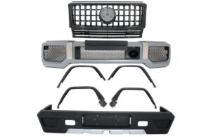 Pachet Exterior cu Grila centrala compatibil cu Mercedes G-Class W463 (1989-2017)G65