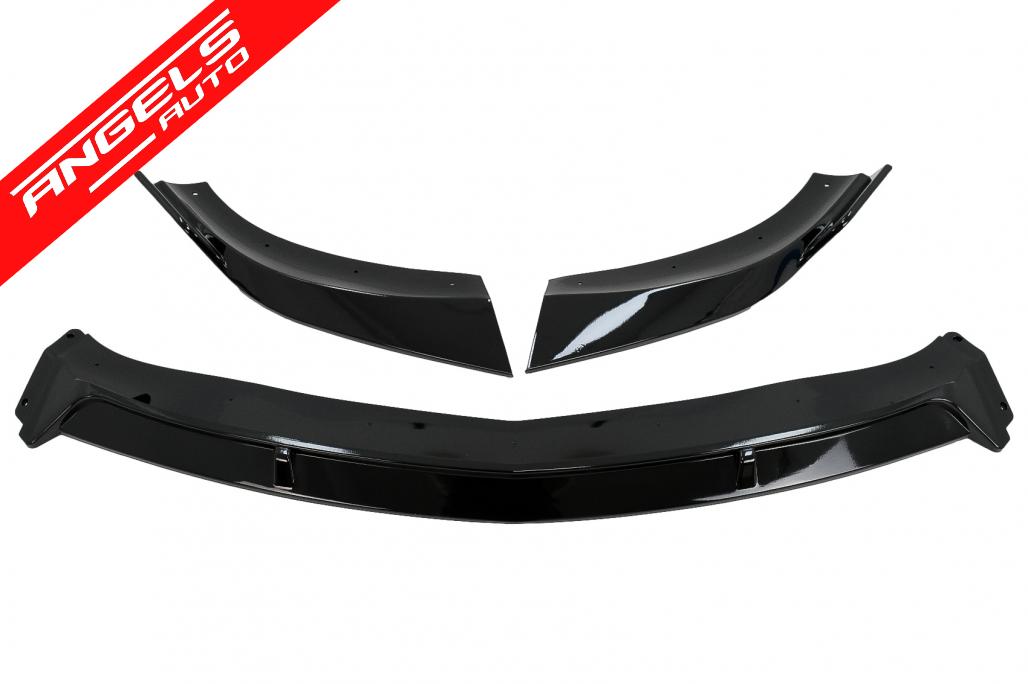 Prelungire Bara Fata compatibila cu Mercedes CLA C117 X117 (2016-2018) Negru Lucios - imagine 4