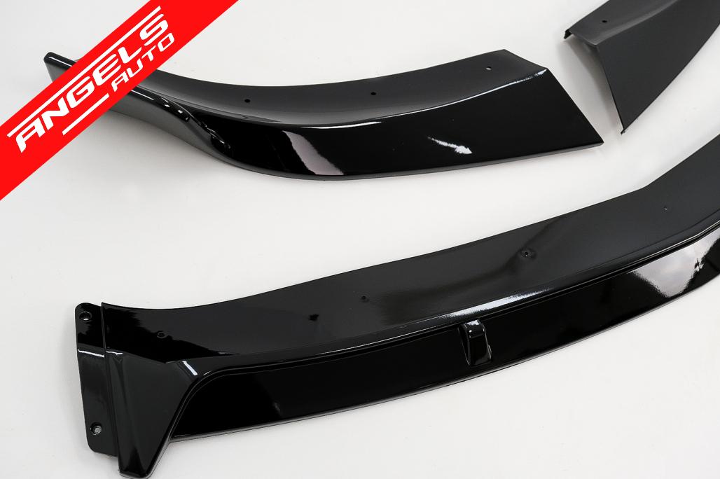 Prelungire Bara Fata compatibila cu Mercedes CLA C117 X117 (2016-2018) Negru Lucios - imagine 6