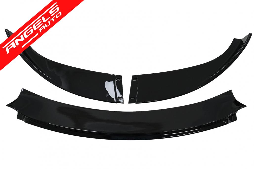 Prelungire Bara Fata compatibila cu BMW Seria 5 E60 E61(2003-2010) Negru Lucios - imagine 3