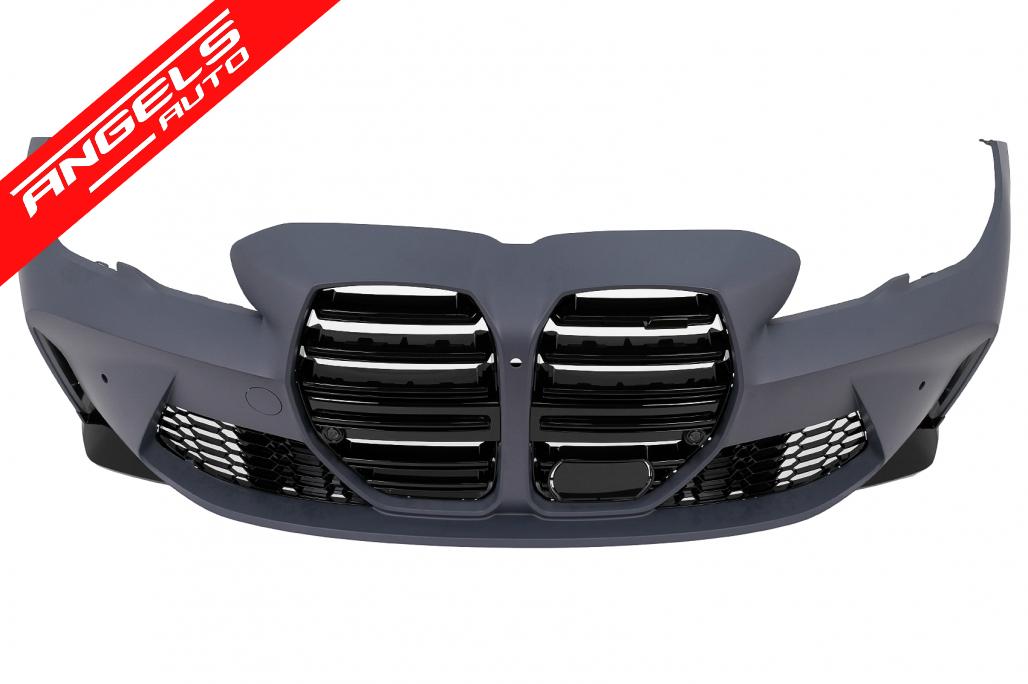 Bara Fata compatibila cu BMW Seria 3 G20 G21 Sedan Touring (2018-2022) G80 M-Look - imagine 3