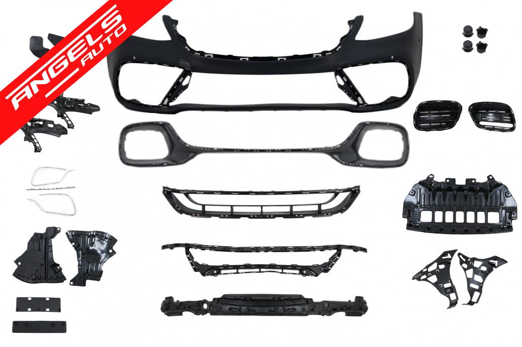 Bara Fata compatibila cu Mercedes S-Class W222 Facelift (2017-2020) S63 Design - imagine 4