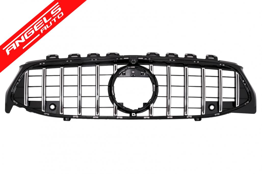 Grila Centrala compatibila cu Mercedes CLA X118 C118 (2019-up) GT-R Crom