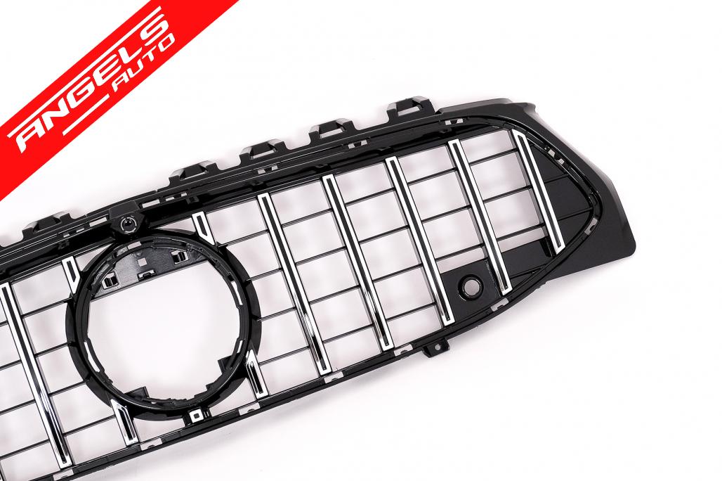 Grila Centrala compatibila cu Mercedes CLA X118 C118 (2019-up) GT-R Crom - imagine 6
