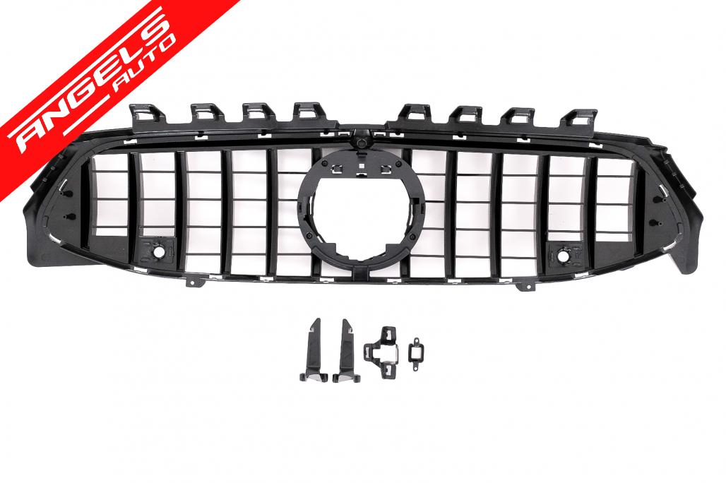 Grila Centrala compatibila cu Mercedes CLA X118 C118 (2019-up) GT-R Crom - imagine 5