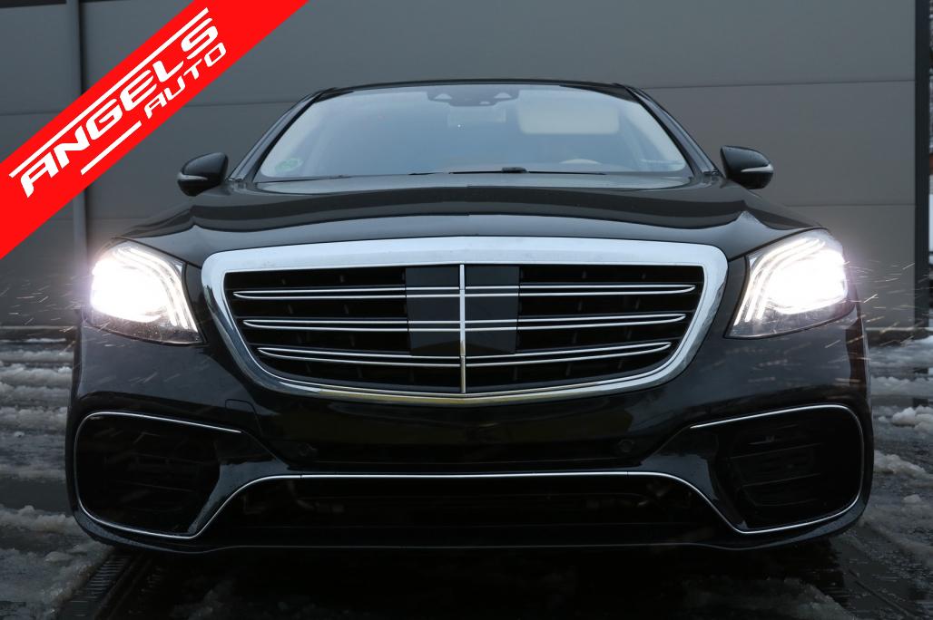 Grila Centrala compatibila cu Mercedes S-Class W222 (2014-2020) S63 S65 Design Crom - imagine 6
