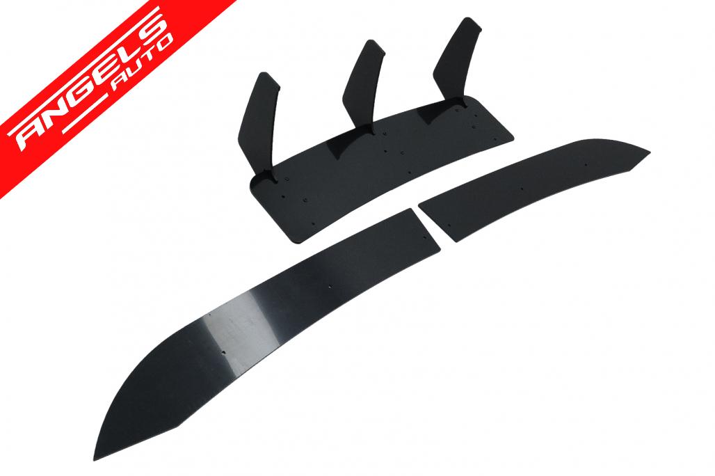 Extensie Difuzor Bara Spate compatibila cu Mercedes C-Class W204 (2012-2014) Negru - imagine 2