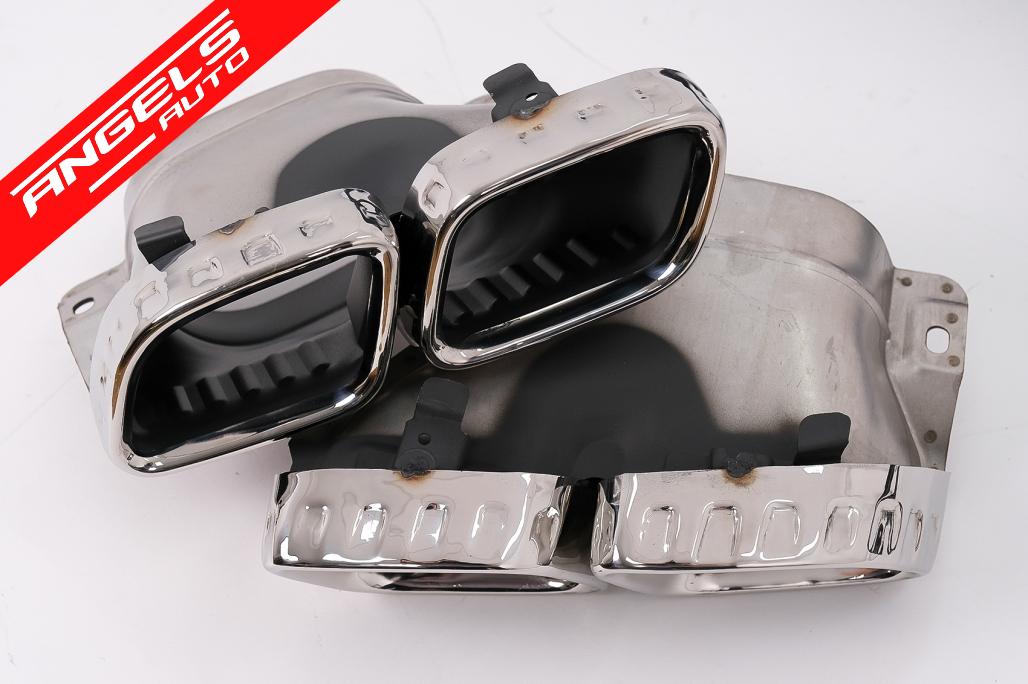 Difuzor Bara Spate compatibil cu Mercedes E-Class W213 Facelift Sedan (2020-Up)Negru - imagine 4