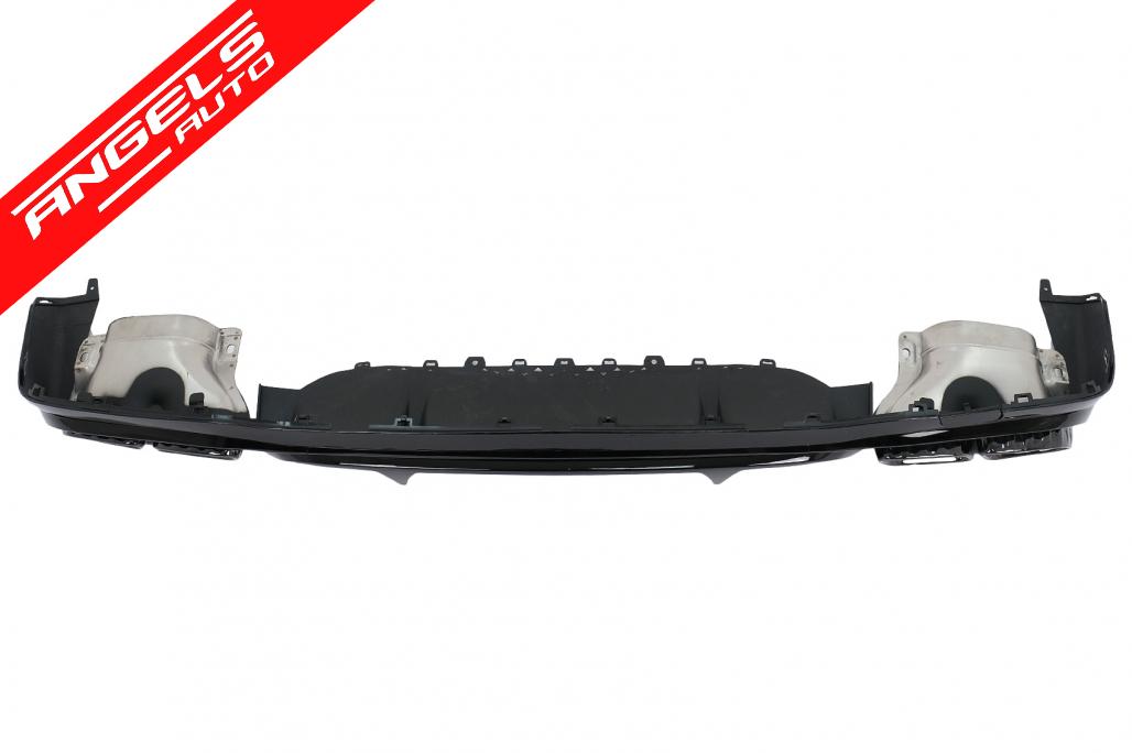 Difuzor Bara Spate compatibil cu Mercedes E-Class W213 Facelift (2020-Up) Negru - imagine 4