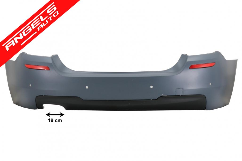 Pachet Exterior compatibil cu BMW Seria 5 F10 LCI (2014-2017) M-Technik Design - imagine 4