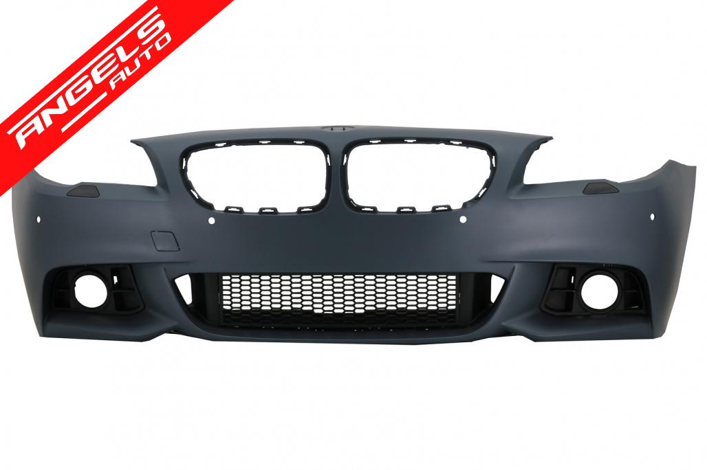 Pachet Exterior compatibil cu BMW Seria 5 F10 LCI (2014-2017) M-Technik Design - imagine 2