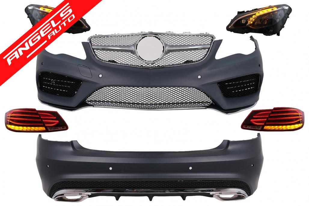 Pachet Exterior compatibil cu Mercedes E-Class C207 Coupe A207 Cabriolet (03-07)