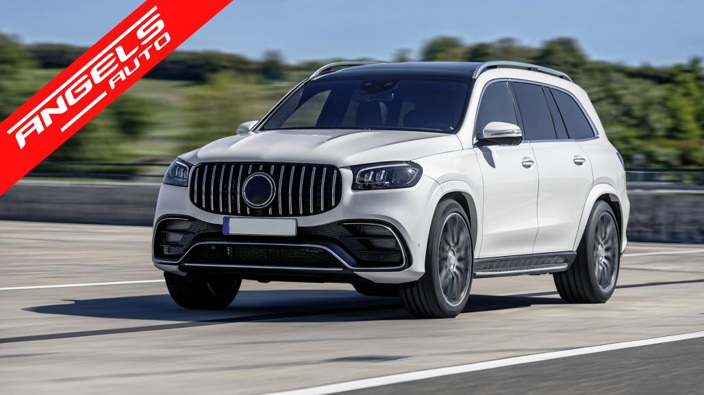 Grila compatibila cu Mercedes GLS SUV X167 (2019-Up) GTR Look Com Panamericana - imagine 7