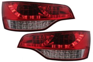 Stopuri LED compatibile cu Audi Q7 4L (2006-2009) Rosu Clar
