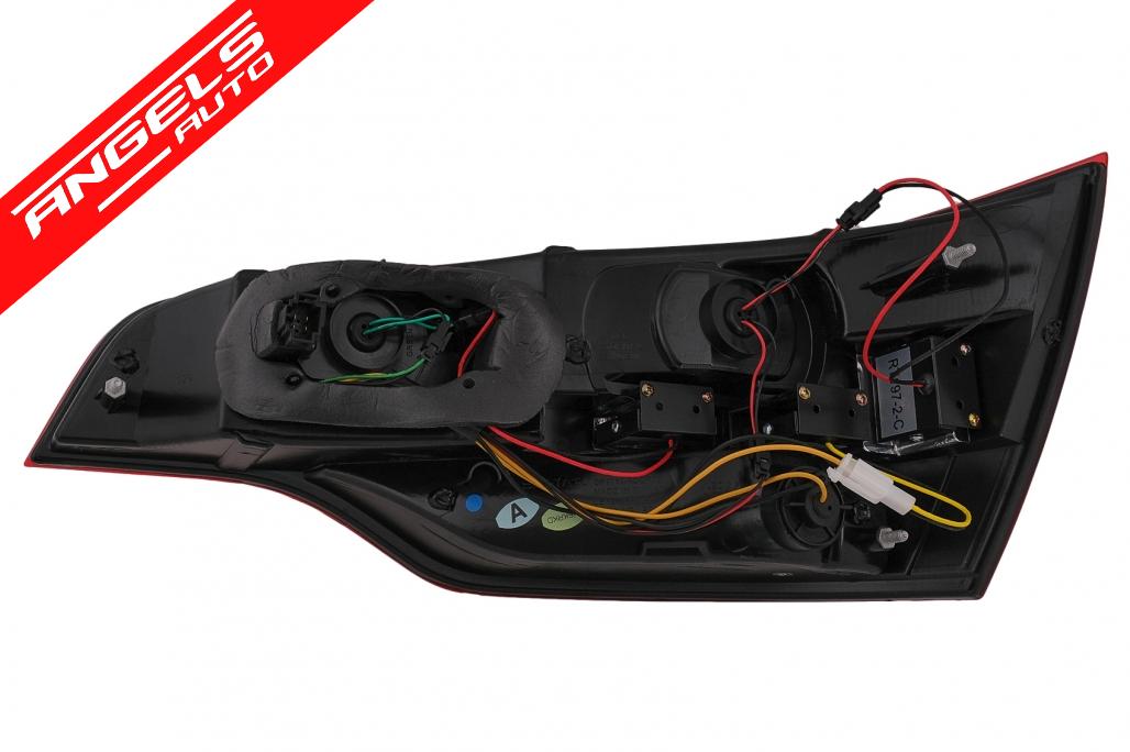 Stopuri LED compatibile cu Audi Q7 4L (2006-2009) Rosu Clar - imagine 7