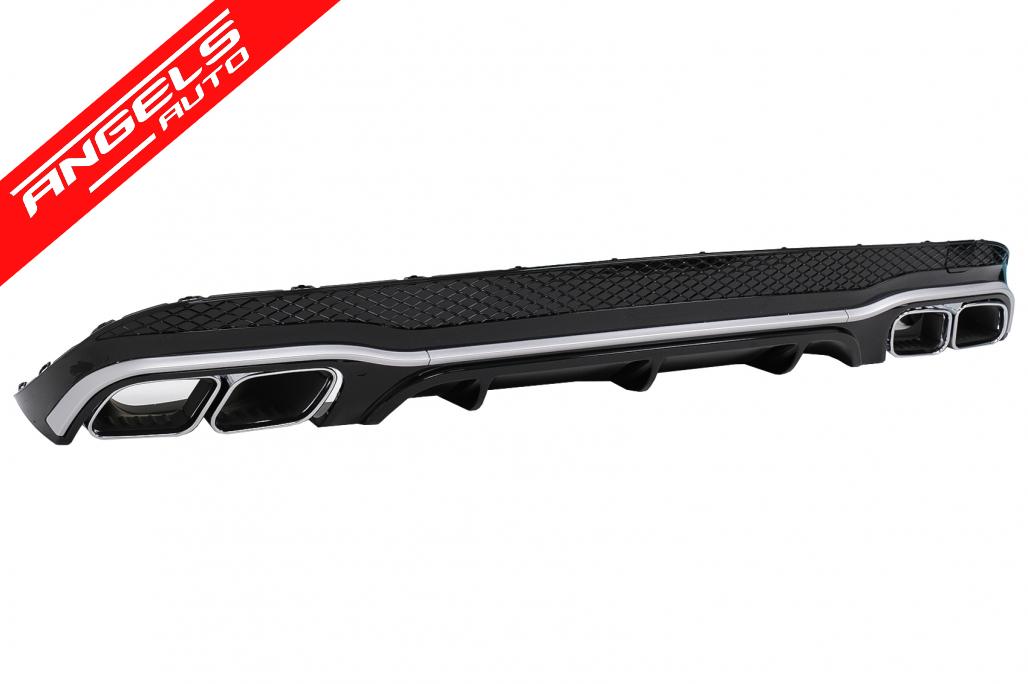 Difuzor Bara Spate compatibil cu Mercedes E-Class C207 Coupe A207 Cabriolet (03-07) - imagine 3