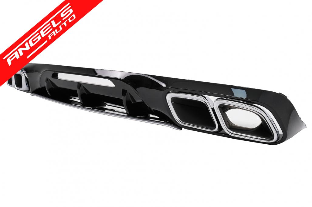 Difuzor Ornamente Evacuare compatibil cu Mercedes CLS Sedan W218 X218 (2011-2017) - imagine 5