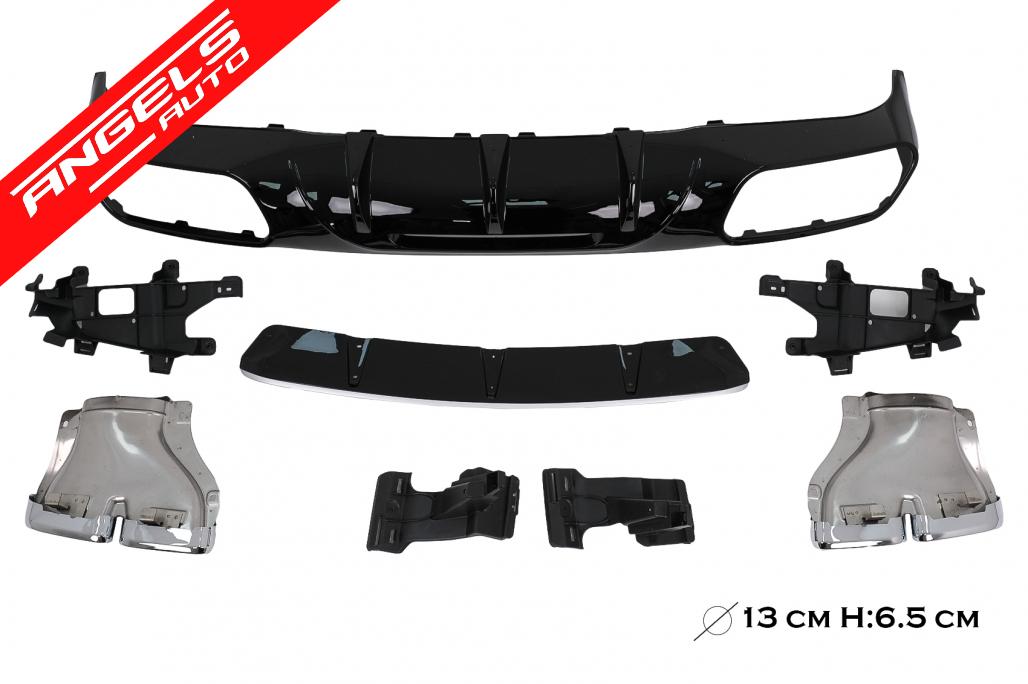 Difuzor Ornamente Evacuare compatibil cu Mercedes CLS Sedan W218 X218 (2011-2017) - imagine 7