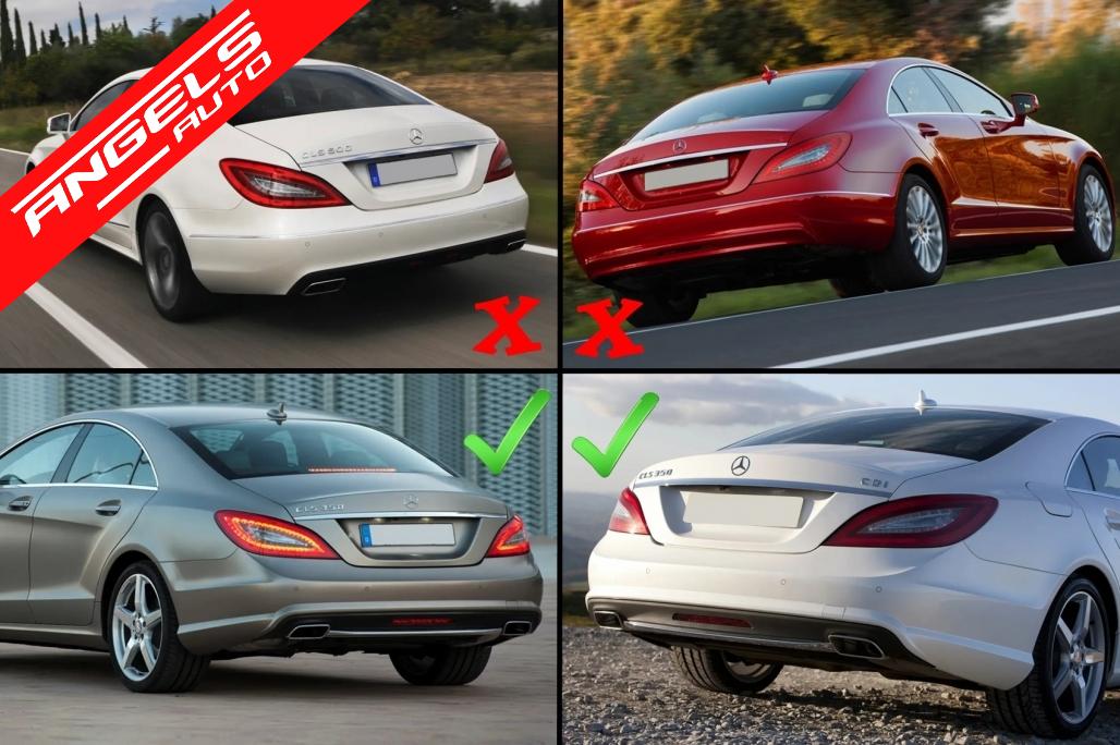 Difuzor Ornamente Evacuare compatibil cu Mercedes CLS Sedan W218 X218 (2011-2017) - imagine 8