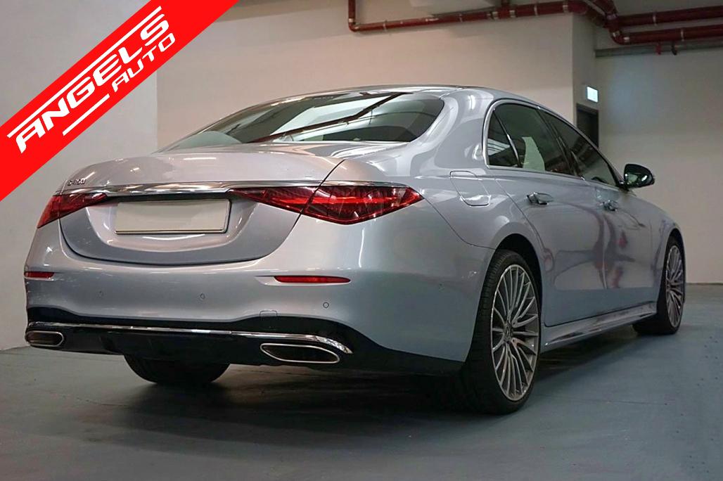 Bara Spate compatibila cu Mercedes S-Class W223 V223 (2020-up) Sport Line Design - imagine 7