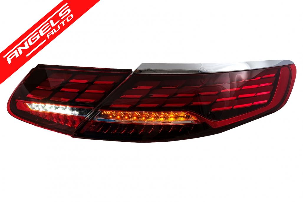 Stopuri Full LED compatibile cu Mercedes S-Class C217 Cabrio A217 (2015-2017)S63 S65 - imagine 2
