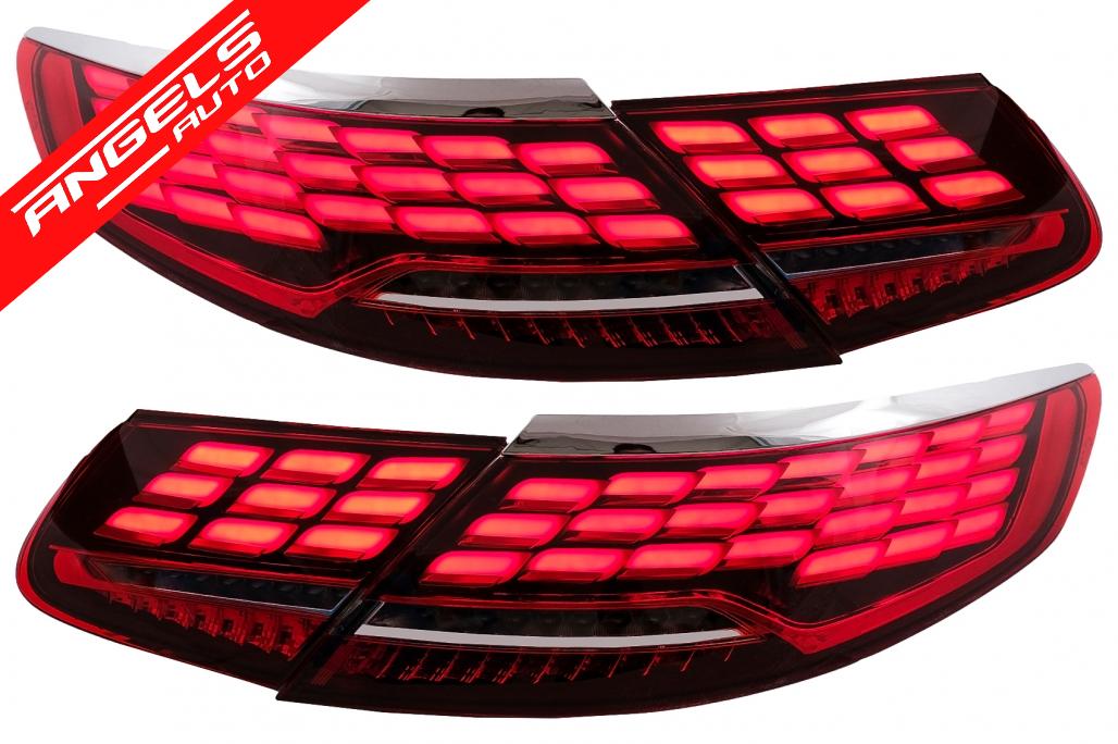 Stopuri Full LED compatibile cu Mercedes S-Class C217 Cabrio A217 (2015-2017)S63 S65 - imagine 3