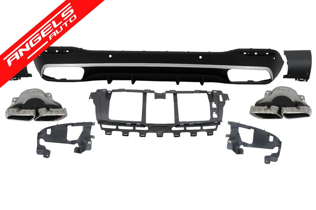 Pachet Exterior compatibil cu Mercedes GLE W167 SUV Sport Line (2019-Up) GLE 63S - imagine 5