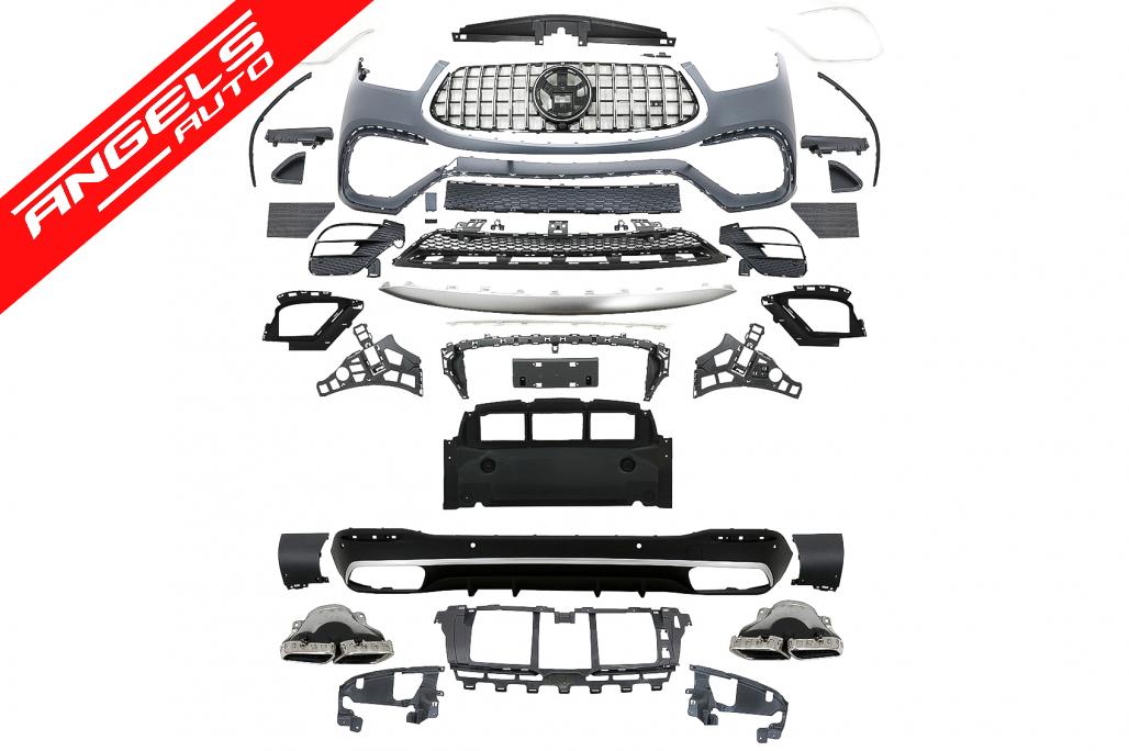 Pachet Exterior compatibil cu Mercedes GLE W167 SUV Sport Line (2019-Up) GLE 63S - imagine 6