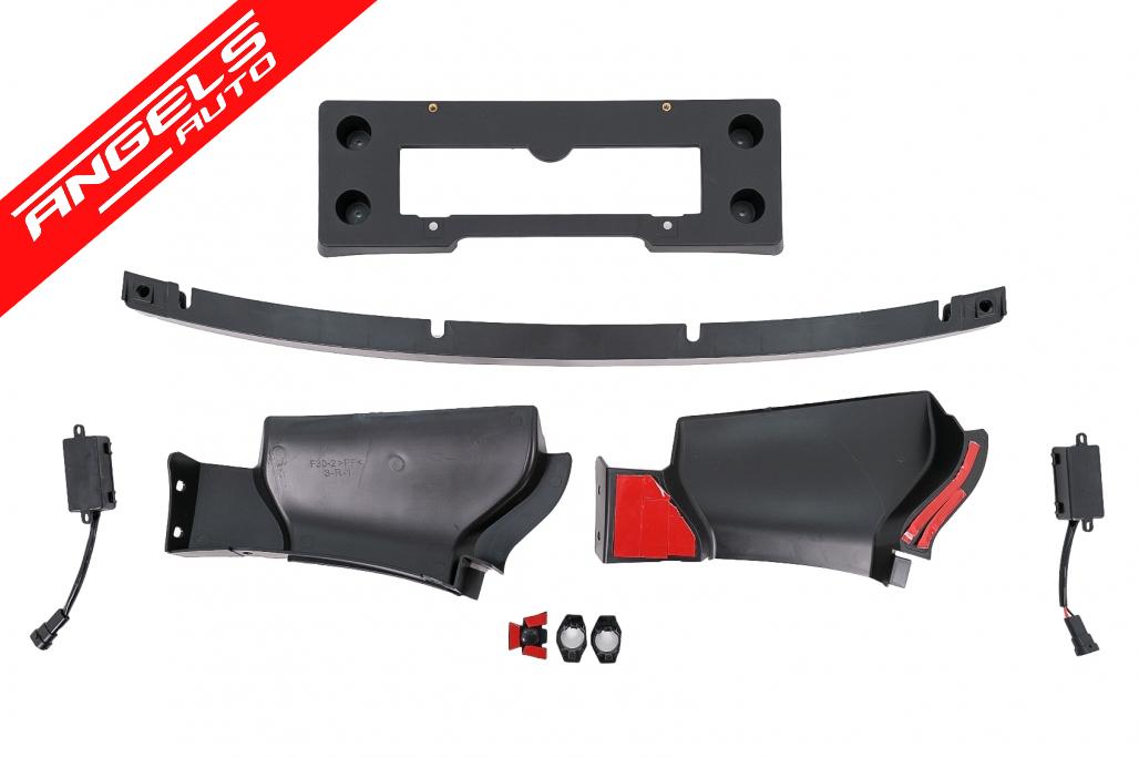 Bara Fata compatibila cu BMW Seria 3 F30 F31 Non LCI LCI (2011-2018) G80 M3 Design - imagine 11