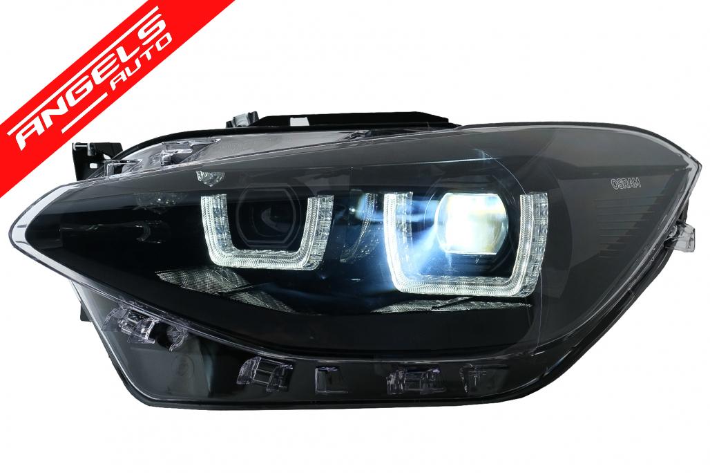 Faruri Osram LED DRL compatibile cu BMW Seria 1 F20 F21 (06.2011-03.2015) Negru - imagine 5