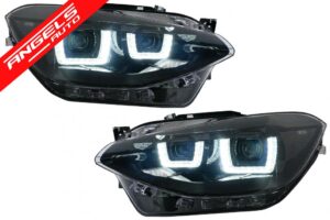 Faruri Osram LED DRL compatibile cu BMW  1 Series F20 F21 (06.2011-03.2015) Negru