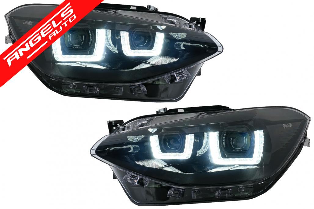 Faruri Osram LED DRL compatibile cu BMW 1 Series F20 F21 (06.2011-03.2015) Negru