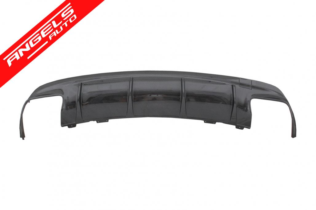 Difuzor Bara Spate Ornamente sistem de evacuare compatibil cu Mercedes CLA W117 CROM - imagine 6