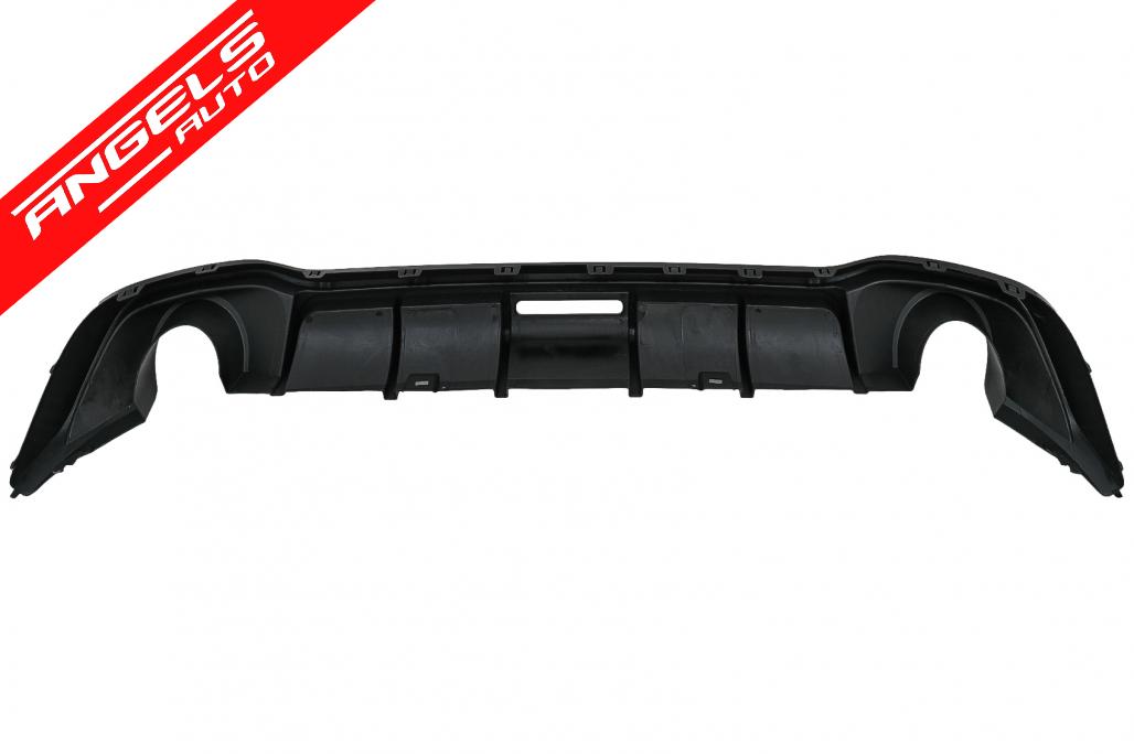 Difuzor Bara Spate compatibil cu VW compatibil cu Golf 8 Hatchback Mk8 MQB (2020-Up) Negru Lucios - imagine 2