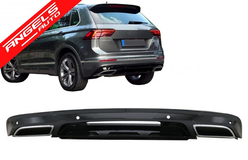 Difuzor Bara Spate compatibil cu VW Tiguan II Mk2 AD/BW (2016-05.2020) R-Line Design - imagine 8